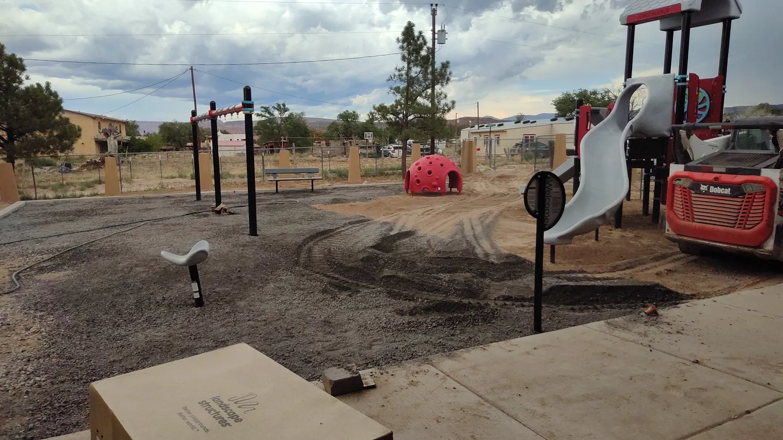 Jemez Day School Playground & Shade Structure photo 9