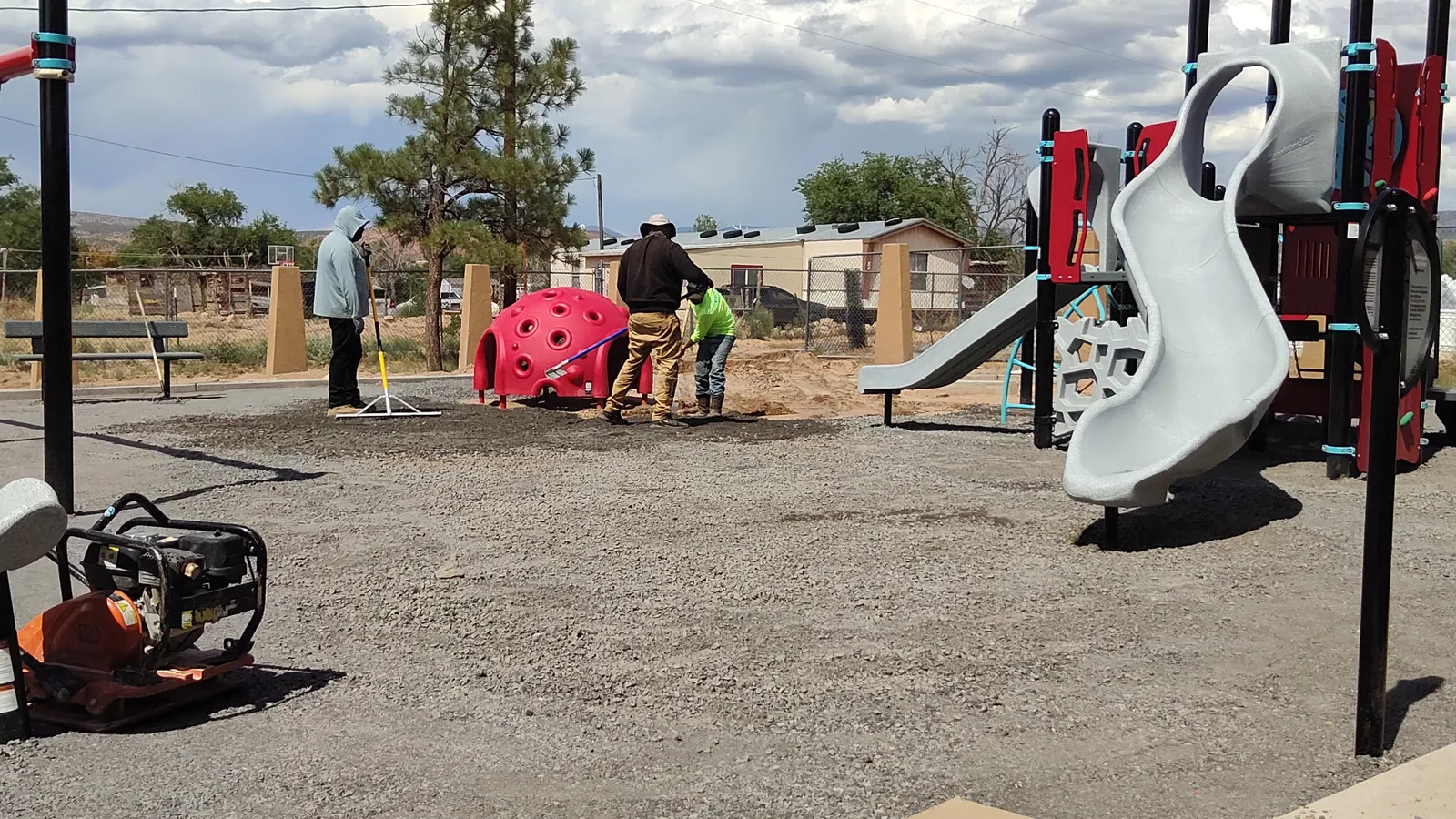 Jemez Day School Playground & Shade Structure photo 11