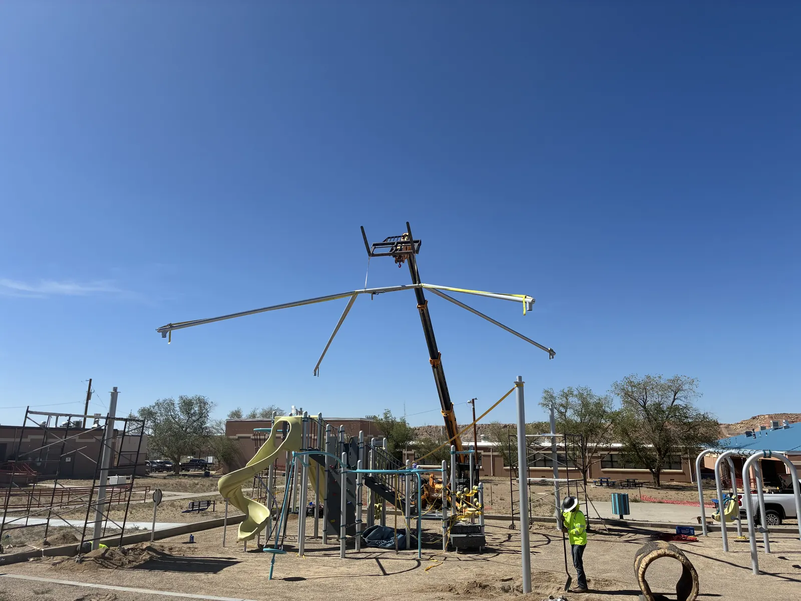 Lake Valley Navajo School Playground photo 17